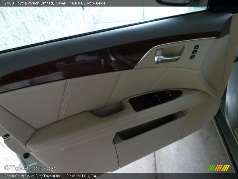 Silver Pine Mica / Ivory Beige 2008 Toyota Avalon Limited