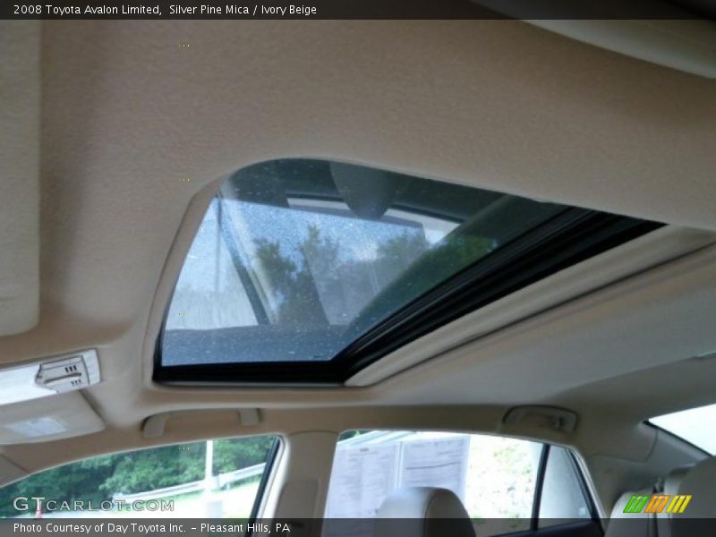 Silver Pine Mica / Ivory Beige 2008 Toyota Avalon Limited