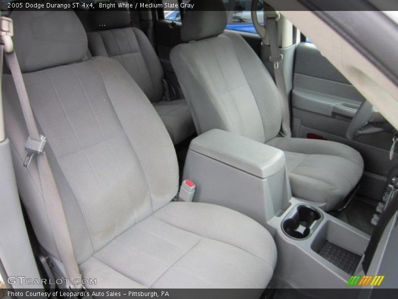 Bright White / Medium Slate Gray 2005 Dodge Durango ST 4x4
