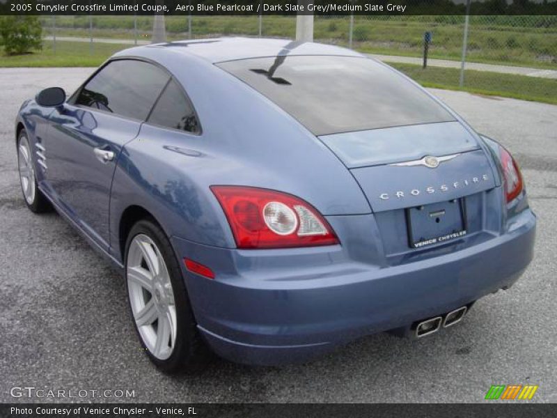 Aero Blue Pearlcoat / Dark Slate Grey/Medium Slate Grey 2005 Chrysler Crossfire Limited Coupe