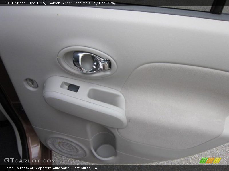 Golden Ginger Pearl Metallic / Light Gray 2011 Nissan Cube 1.8 S