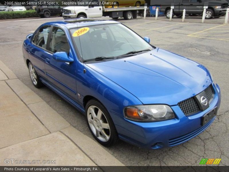 Front 3/4 View of 2006 Sentra SE-R Spec V