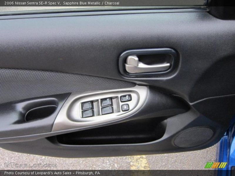 Sapphire Blue Metallic / Charcoal 2006 Nissan Sentra SE-R Spec V