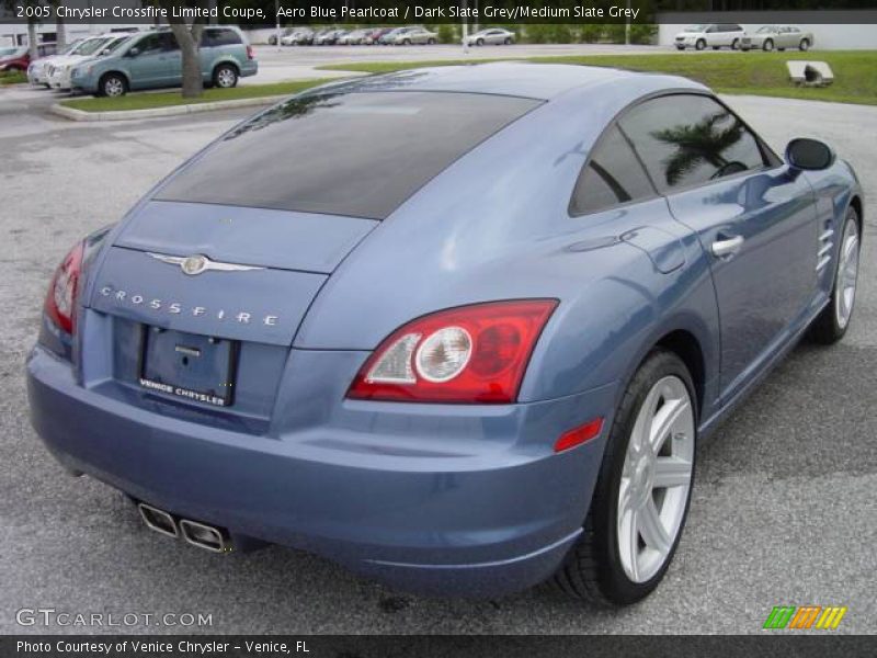 Aero Blue Pearlcoat / Dark Slate Grey/Medium Slate Grey 2005 Chrysler Crossfire Limited Coupe