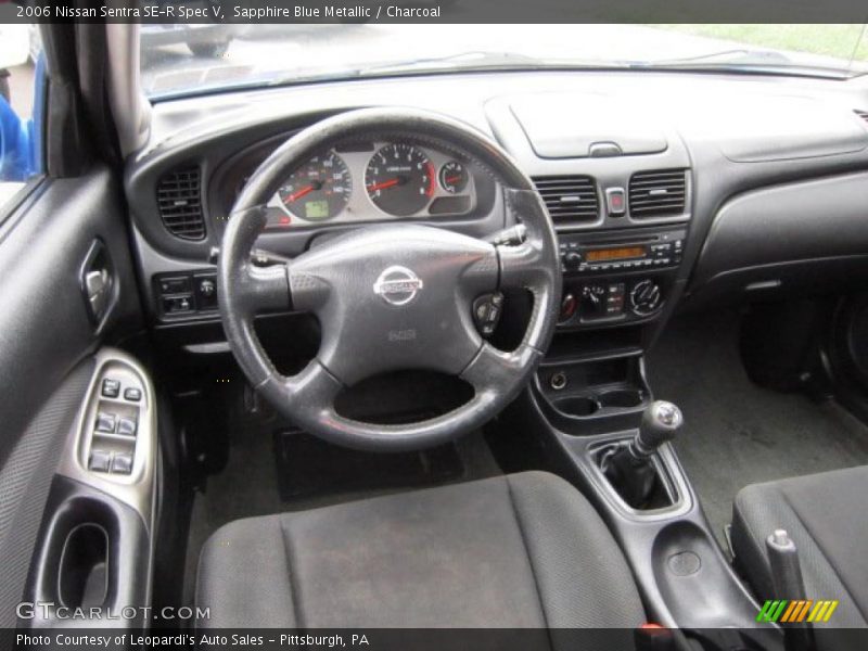 Dashboard of 2006 Sentra SE-R Spec V