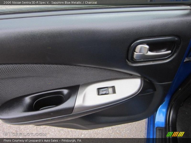 Sapphire Blue Metallic / Charcoal 2006 Nissan Sentra SE-R Spec V