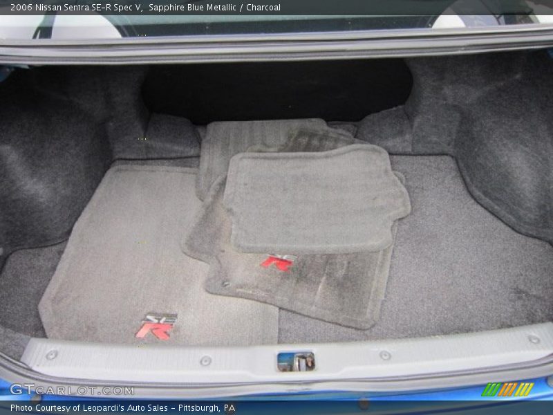  2006 Sentra SE-R Spec V Trunk