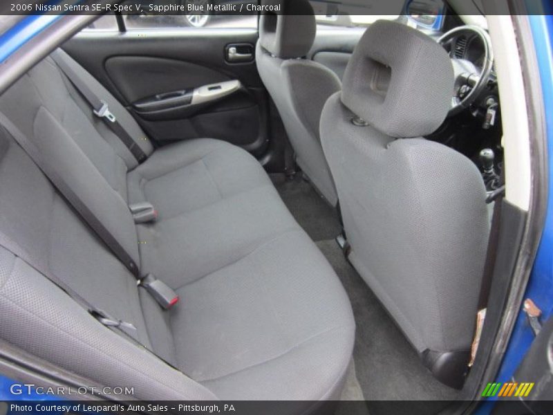  2006 Sentra SE-R Spec V Charcoal Interior
