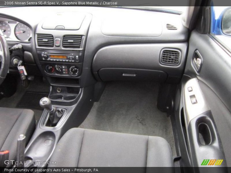 Sapphire Blue Metallic / Charcoal 2006 Nissan Sentra SE-R Spec V
