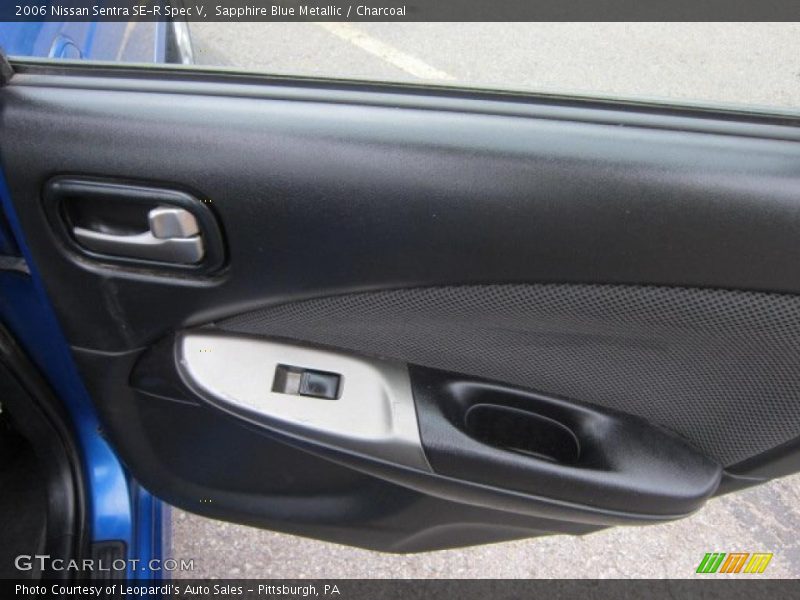 Sapphire Blue Metallic / Charcoal 2006 Nissan Sentra SE-R Spec V