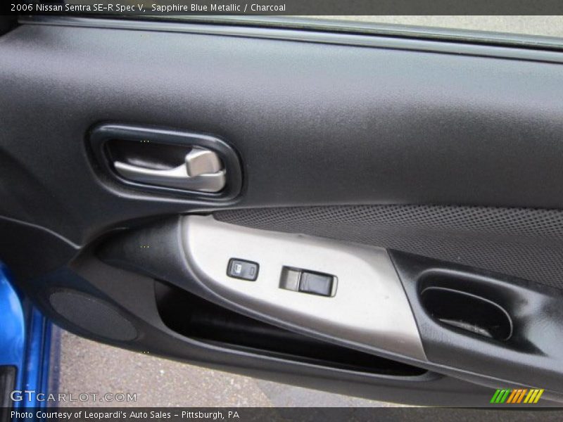 Sapphire Blue Metallic / Charcoal 2006 Nissan Sentra SE-R Spec V