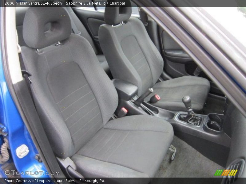  2006 Sentra SE-R Spec V Charcoal Interior