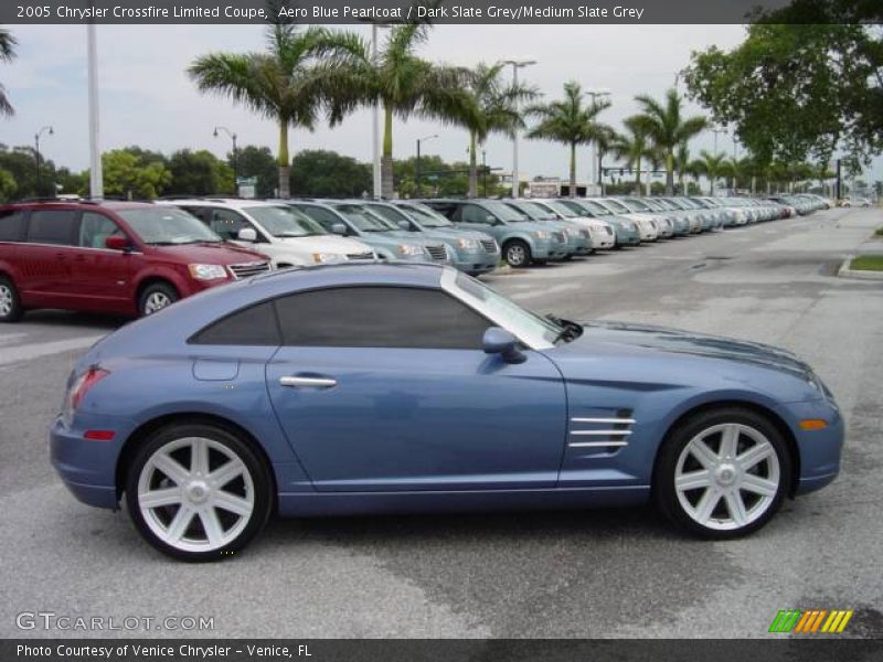 Aero Blue Pearlcoat / Dark Slate Grey/Medium Slate Grey 2005 Chrysler Crossfire Limited Coupe