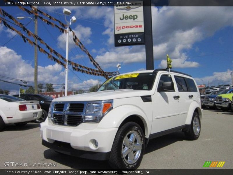 Stone White / Dark Slate Gray/Light Slate Gray 2007 Dodge Nitro SLT 4x4