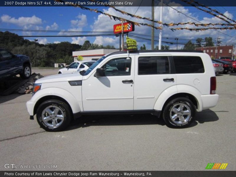 Stone White / Dark Slate Gray/Light Slate Gray 2007 Dodge Nitro SLT 4x4