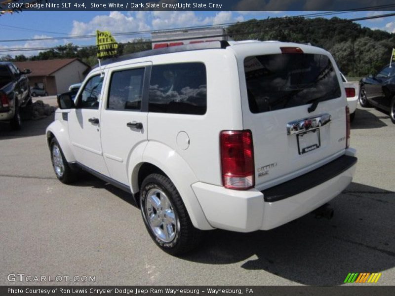 Stone White / Dark Slate Gray/Light Slate Gray 2007 Dodge Nitro SLT 4x4