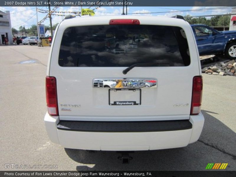 Stone White / Dark Slate Gray/Light Slate Gray 2007 Dodge Nitro SLT 4x4
