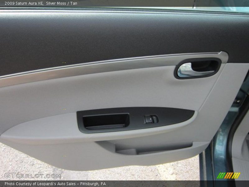 Silver Moss / Tan 2009 Saturn Aura XE