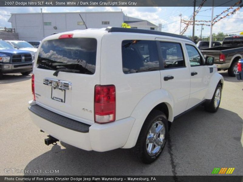 Stone White / Dark Slate Gray/Light Slate Gray 2007 Dodge Nitro SLT 4x4