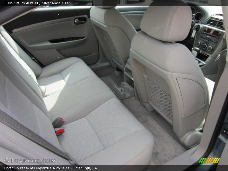 Silver Moss / Tan 2009 Saturn Aura XE