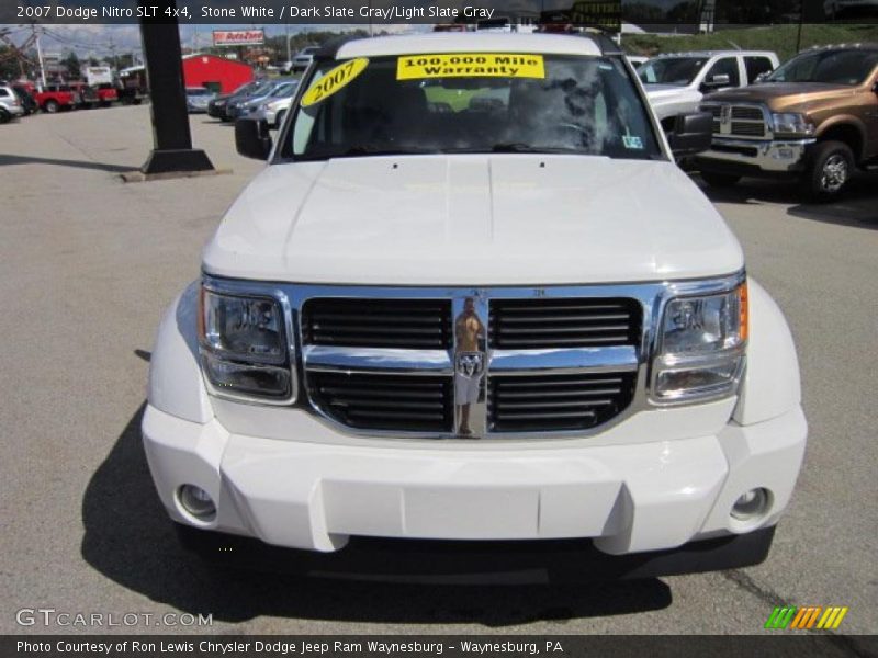 Stone White / Dark Slate Gray/Light Slate Gray 2007 Dodge Nitro SLT 4x4