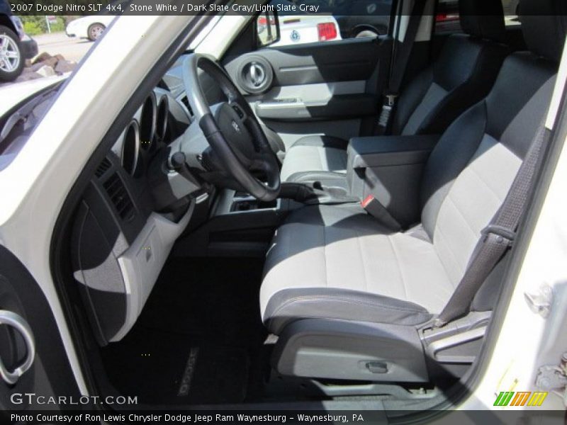 Stone White / Dark Slate Gray/Light Slate Gray 2007 Dodge Nitro SLT 4x4