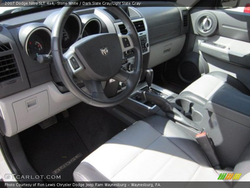 Stone White / Dark Slate Gray/Light Slate Gray 2007 Dodge Nitro SLT 4x4