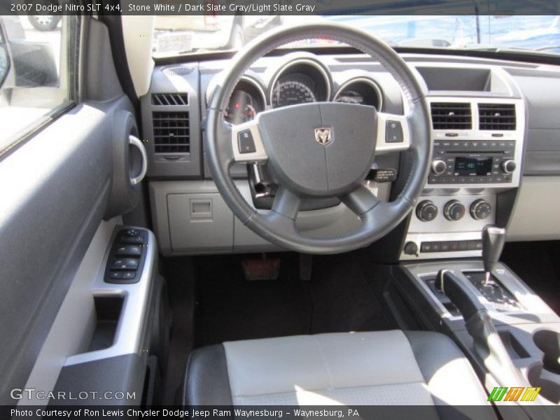 Stone White / Dark Slate Gray/Light Slate Gray 2007 Dodge Nitro SLT 4x4
