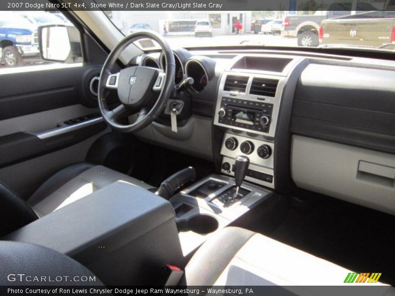 Stone White / Dark Slate Gray/Light Slate Gray 2007 Dodge Nitro SLT 4x4