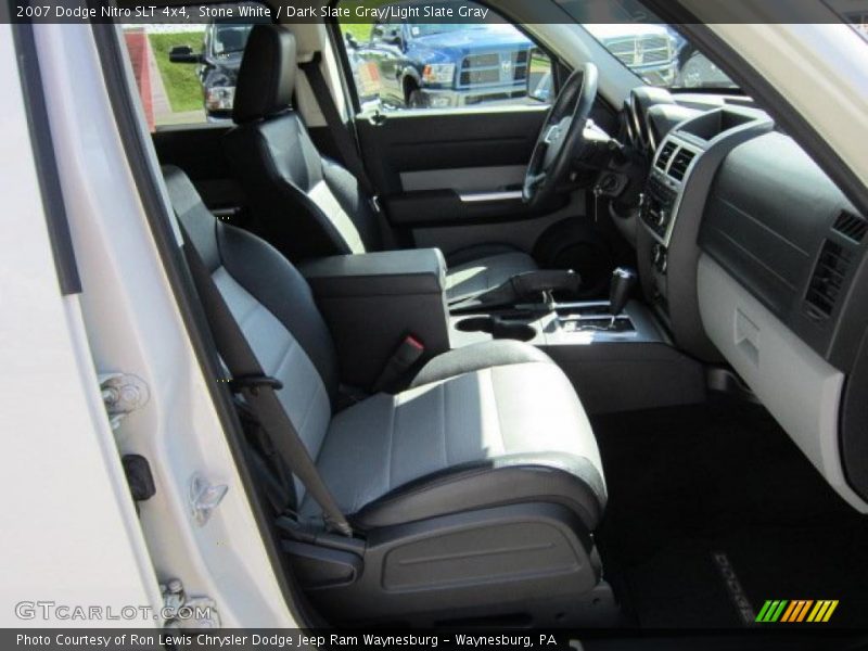 Stone White / Dark Slate Gray/Light Slate Gray 2007 Dodge Nitro SLT 4x4