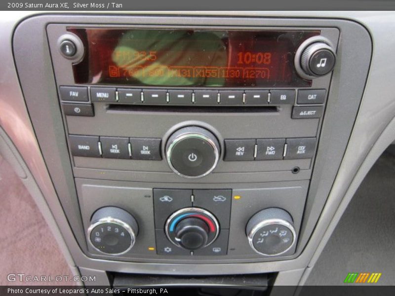 Silver Moss / Tan 2009 Saturn Aura XE