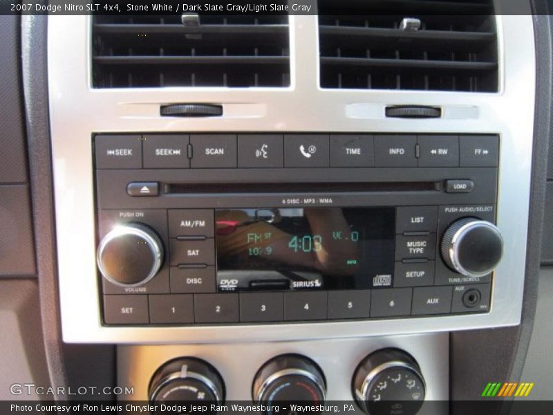 Stone White / Dark Slate Gray/Light Slate Gray 2007 Dodge Nitro SLT 4x4
