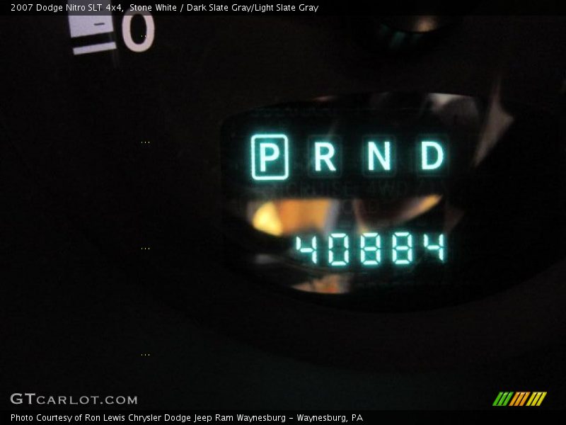 Stone White / Dark Slate Gray/Light Slate Gray 2007 Dodge Nitro SLT 4x4