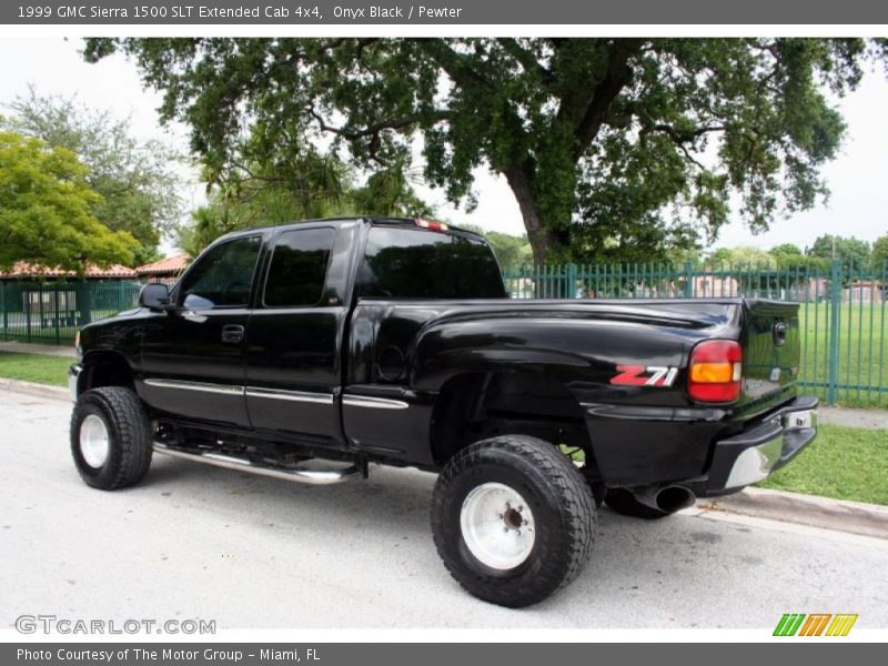 Onyx Black / Pewter 1999 GMC Sierra 1500 SLT Extended Cab 4x4