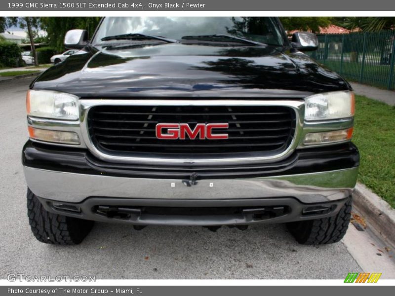 Onyx Black / Pewter 1999 GMC Sierra 1500 SLT Extended Cab 4x4
