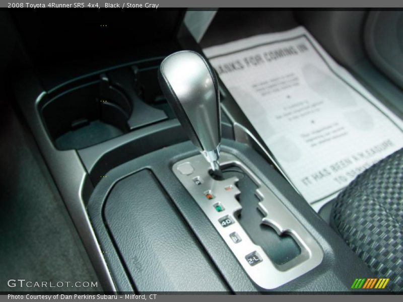 Black / Stone Gray 2008 Toyota 4Runner SR5 4x4