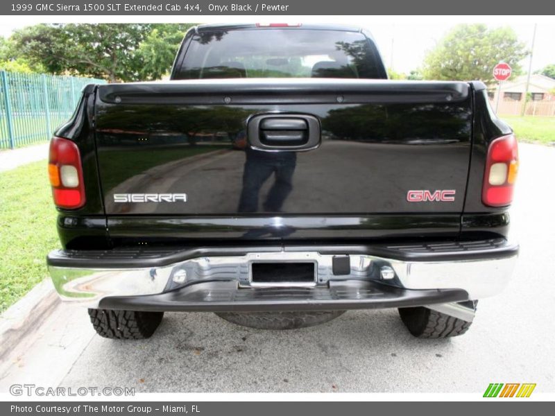Onyx Black / Pewter 1999 GMC Sierra 1500 SLT Extended Cab 4x4