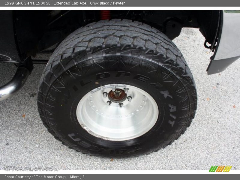 Onyx Black / Pewter 1999 GMC Sierra 1500 SLT Extended Cab 4x4