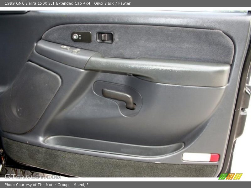 Onyx Black / Pewter 1999 GMC Sierra 1500 SLT Extended Cab 4x4