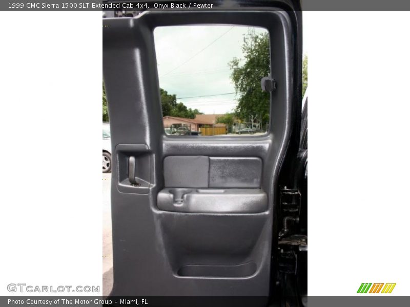 Onyx Black / Pewter 1999 GMC Sierra 1500 SLT Extended Cab 4x4