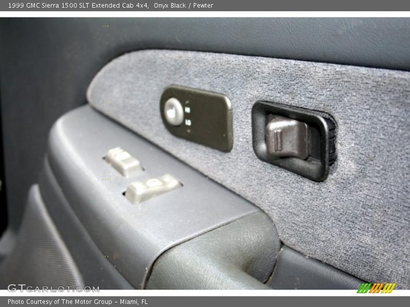 Onyx Black / Pewter 1999 GMC Sierra 1500 SLT Extended Cab 4x4
