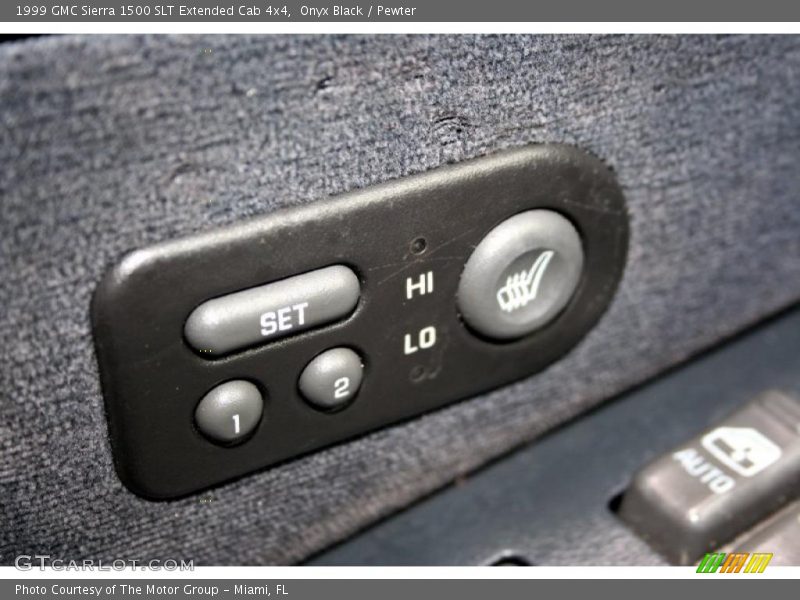 Onyx Black / Pewter 1999 GMC Sierra 1500 SLT Extended Cab 4x4