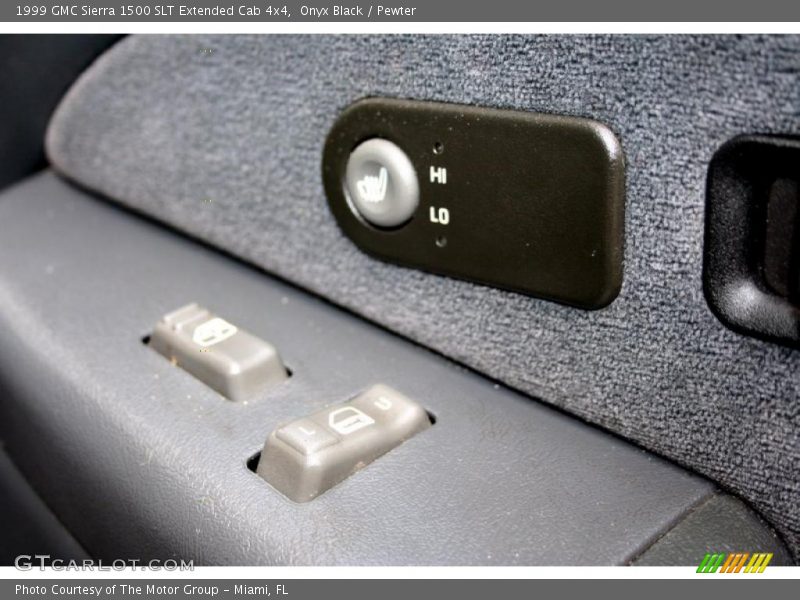 Onyx Black / Pewter 1999 GMC Sierra 1500 SLT Extended Cab 4x4