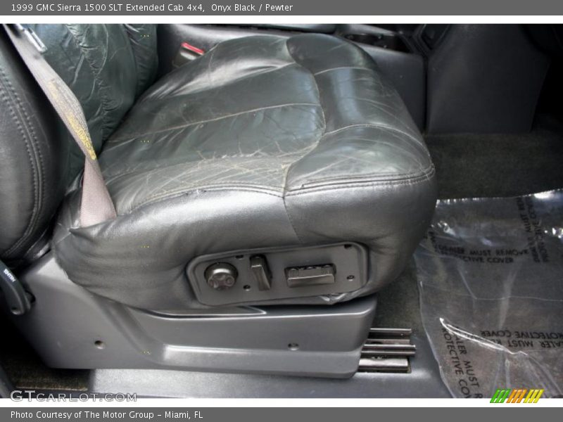 Onyx Black / Pewter 1999 GMC Sierra 1500 SLT Extended Cab 4x4