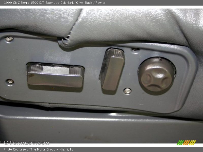 Onyx Black / Pewter 1999 GMC Sierra 1500 SLT Extended Cab 4x4