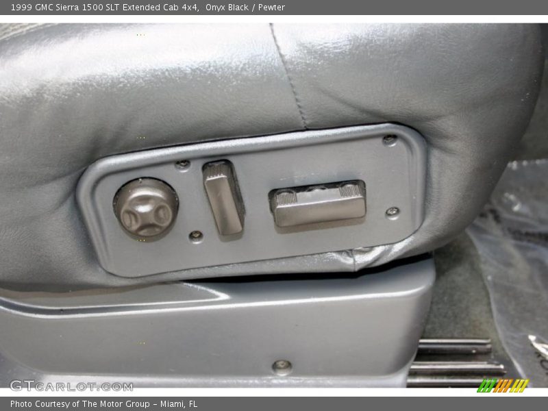 Onyx Black / Pewter 1999 GMC Sierra 1500 SLT Extended Cab 4x4