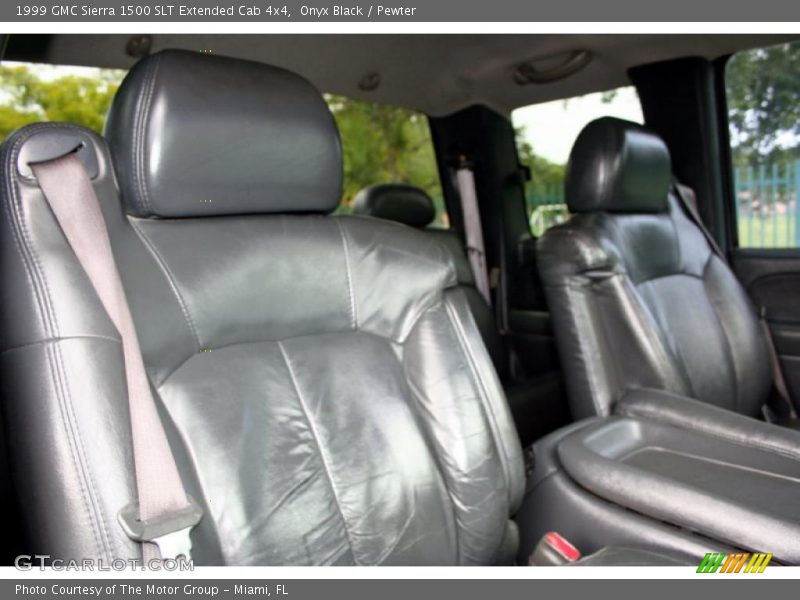 Onyx Black / Pewter 1999 GMC Sierra 1500 SLT Extended Cab 4x4