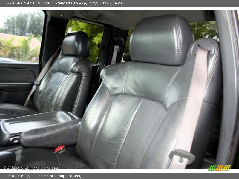 Onyx Black / Pewter 1999 GMC Sierra 1500 SLT Extended Cab 4x4