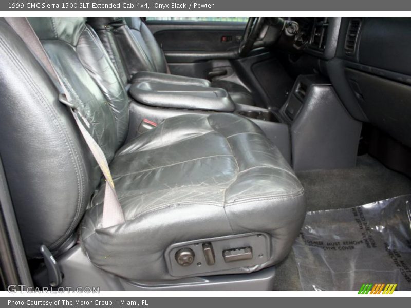 Onyx Black / Pewter 1999 GMC Sierra 1500 SLT Extended Cab 4x4