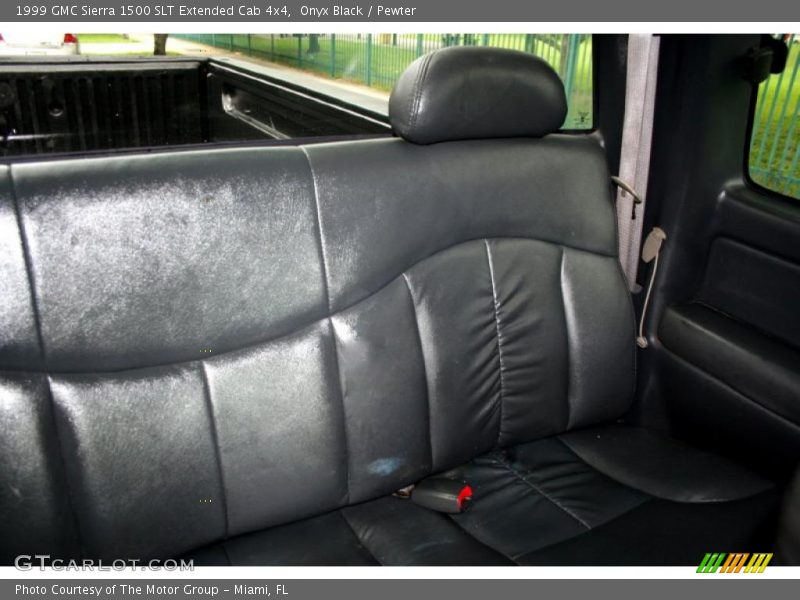 Onyx Black / Pewter 1999 GMC Sierra 1500 SLT Extended Cab 4x4
